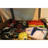 Box of mixed collectable items