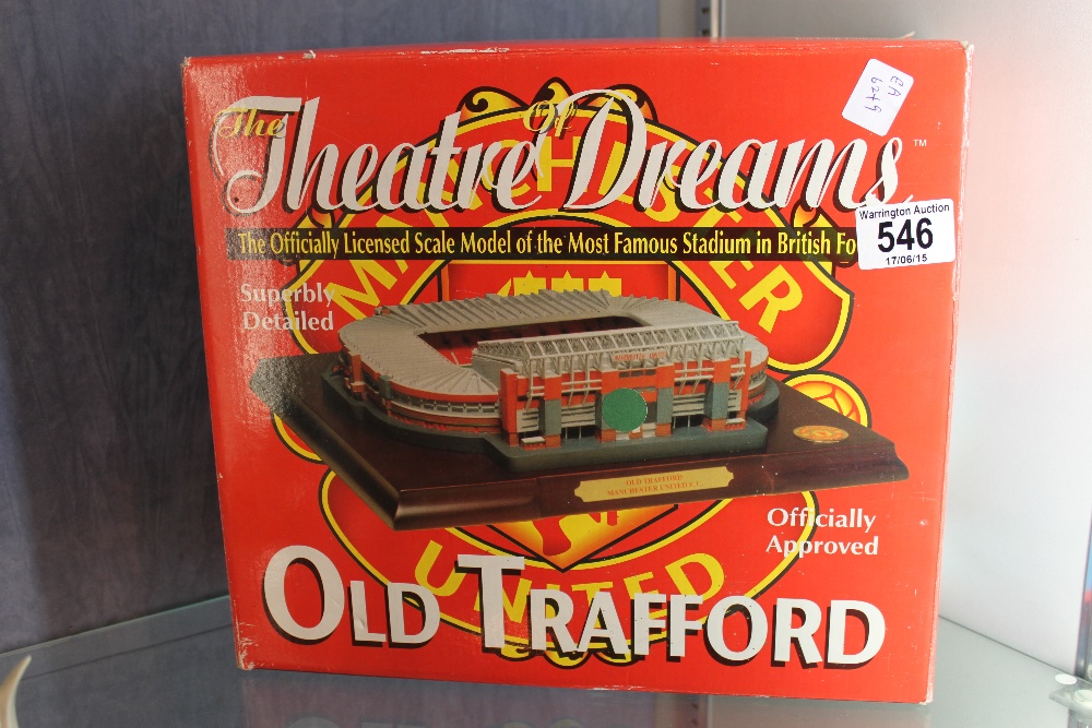 The Theatre of Dreams Old Trafford model