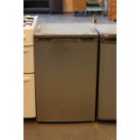 Logik swing door three drawer under counter freezer with papers,