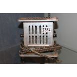 Vintage metal electrical toaster