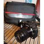 Olympus Pen camera epl 1 14x42 mm lens with battery, charger and case.
