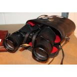 Cased set of binoculars