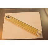 Antique slide rule