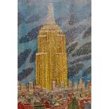 Robert Clarence New York on a Calm Winter Day limited edition 20/1500  signed in pencil lower right