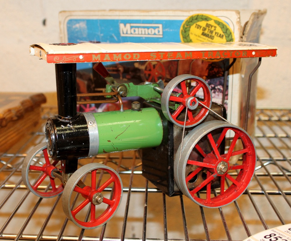 Mamod 1972 steam traction engine in original box