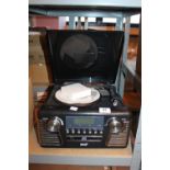 Seal radio CD player and record deck