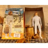 Original Marx 1960s Apollo Astronaut in original box with all accessories and instructions