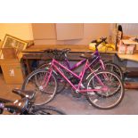 Two Apollo ladies mountain bikes