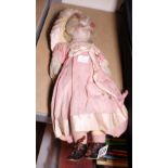 Antique Armand Marseilles model 390 doll with sleep eyes and original clothing