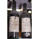 Two bottles of Gould Campbell 1970 port