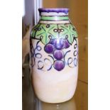 Royal Doulton stoneware vase signed BN