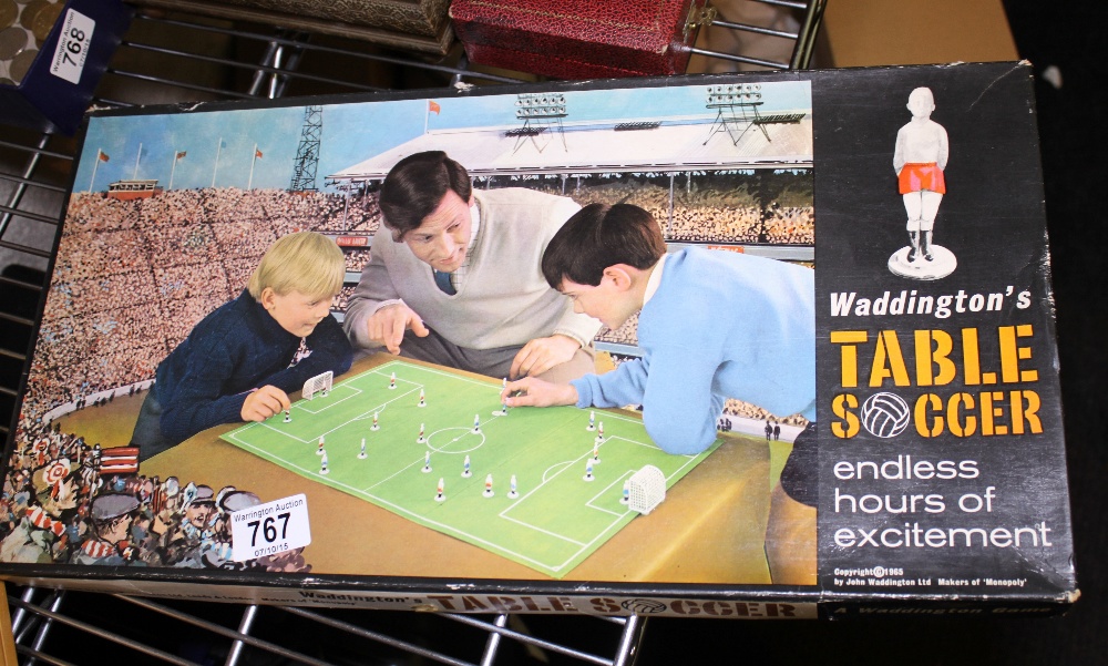 Waddingtons boxed table soccer game