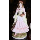 Royal Worcester Queen of the May limited edition figure