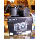Boxed Fuji Finepix 54800 digital camera with leads and CD