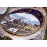Collection of limited edition china railway plates