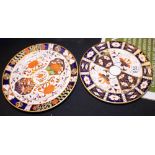 Two Royal Crown Derby plaques