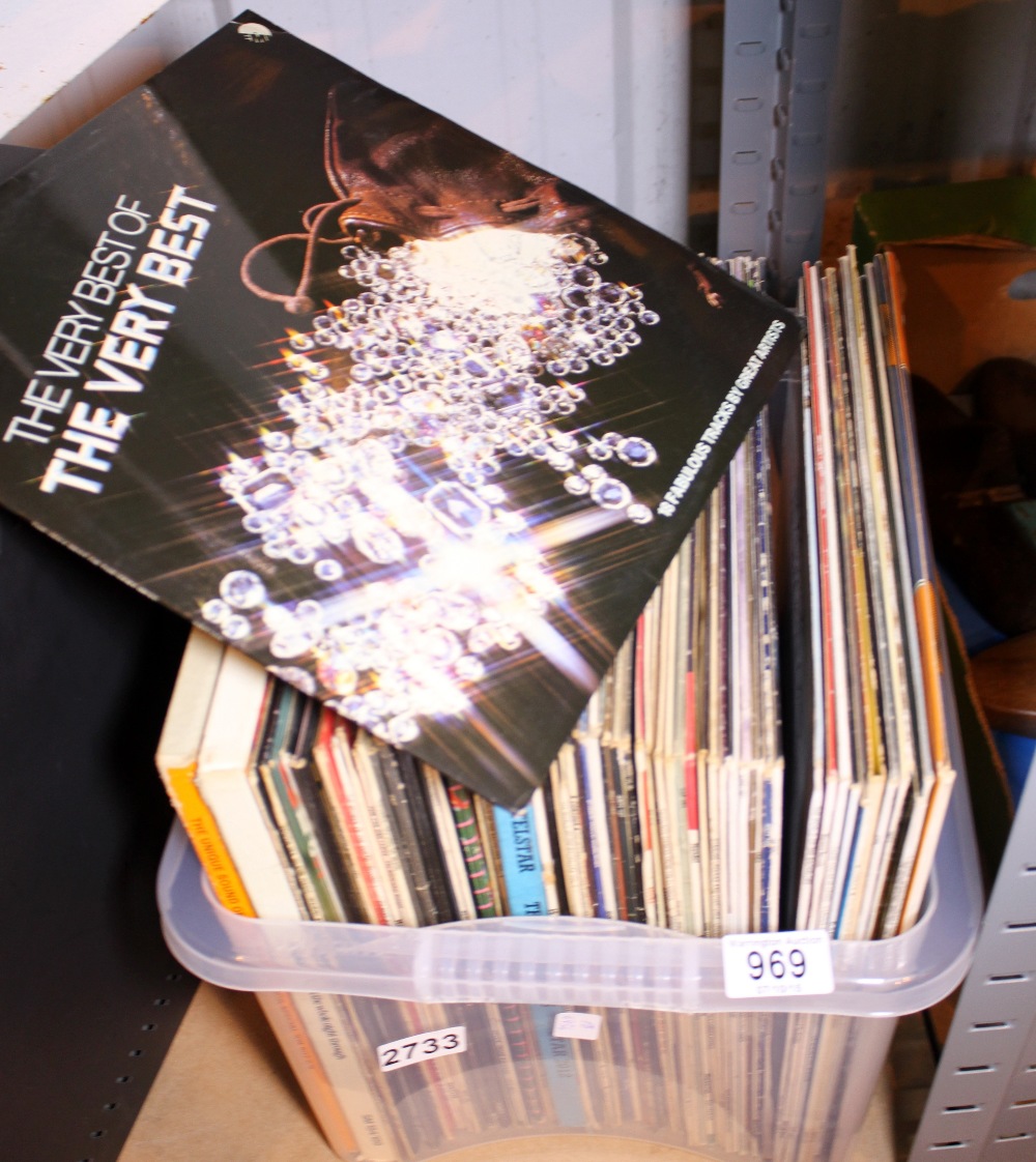 Selection of LP records