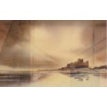 Limited edition print of Bamburgh castle 26/50