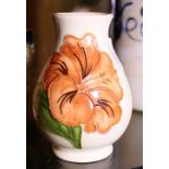 Moorcroft squat baluster vase,