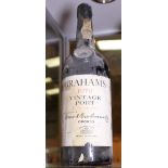 Bottle of Graham's 1970 port