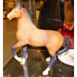 Large Melbaware horse figure H:30 cm