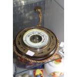 Small barometer with zodiac signs