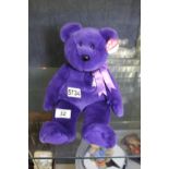 TY Beanie Babies Princess Diana teddy, 1198 manufacture,