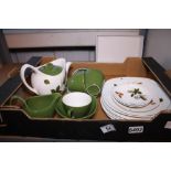 Part set of Midwinter Riverside pattern ceramic dinner/tea service