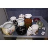 Tray of mixed ceramics including Wedgwood