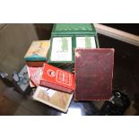 Mixed collection of vintage playing cards and card games