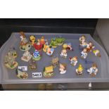 Collection of miniatures including Tetley Tea characters