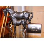 BESWICK HORSE & FOAL.