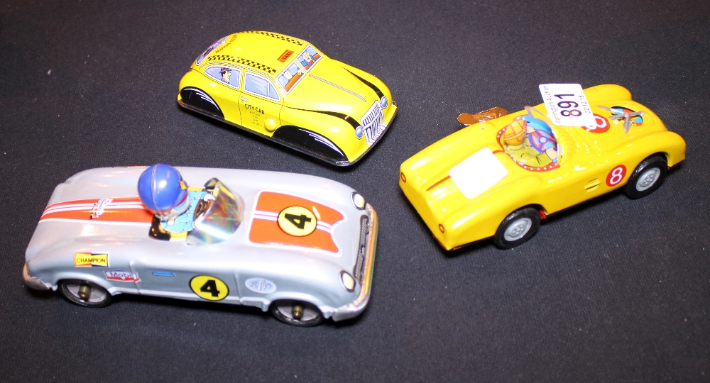 TIN PLATE CARS.