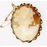 CAMEO BROOCH.