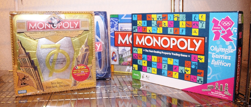 COLLECTABLE MONOPOLY GAMES.