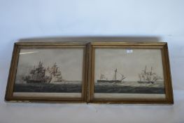 A pair of marine prints after G WEBSTER. Est. £200 - £250.