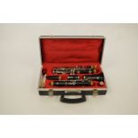 A cased B & H 300 clarinet. Est. £20 - £30.
