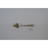 An attractive ice cream spade with figure decoration. London 1835. By Lias &  Lias. Est. £30 - £40.