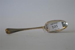 An early bottom struck spoon. London 1728. By Charles Jackson. Approx. 45 grams. Est. £30 - £40.