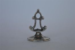 A George III silver seal with ball mount. Birmingham 1810. By J Wilmore. Approx 13 grams. Est. £60 -