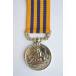 COPY, (damaged clasp) British South Africa Company Medal (badly named to 4188 Pte J Bell 2/York and
