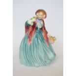 A large Royal Doulton figure of Lady Charmian. Numbered 1948. Est. £30 - £40.