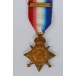 Single 1914 Star with copy Aug-Nov 1914 bar (7940 Private A Rhodes 1/E Yorks Regiment)
Alexander