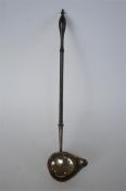 A Hester Bateman toddy ladle with turned handle and tapered pouring lip. London 1784. Est. £200 - £