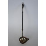 A Hester Bateman toddy ladle with turned handle and tapered pouring lip. London 1784. Est. £200 - £