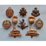 10 pieces to include: Lincolnshire (Territorial)  regiment, 4th/8th Battalion West Yorkshire