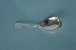 A good OE caddy spoon. London 1806. By Peter & William Bateman. Est. £70 - £80.