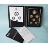 A 2014 UK proof coin set commemorative edition.