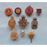 10 pieces, various, including: “Exeter salute the Soldier”  “Normandy Veterans” “On war service
