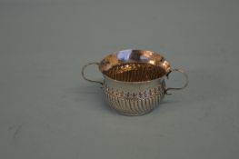 An early Georgian miniature porringer. London 1807